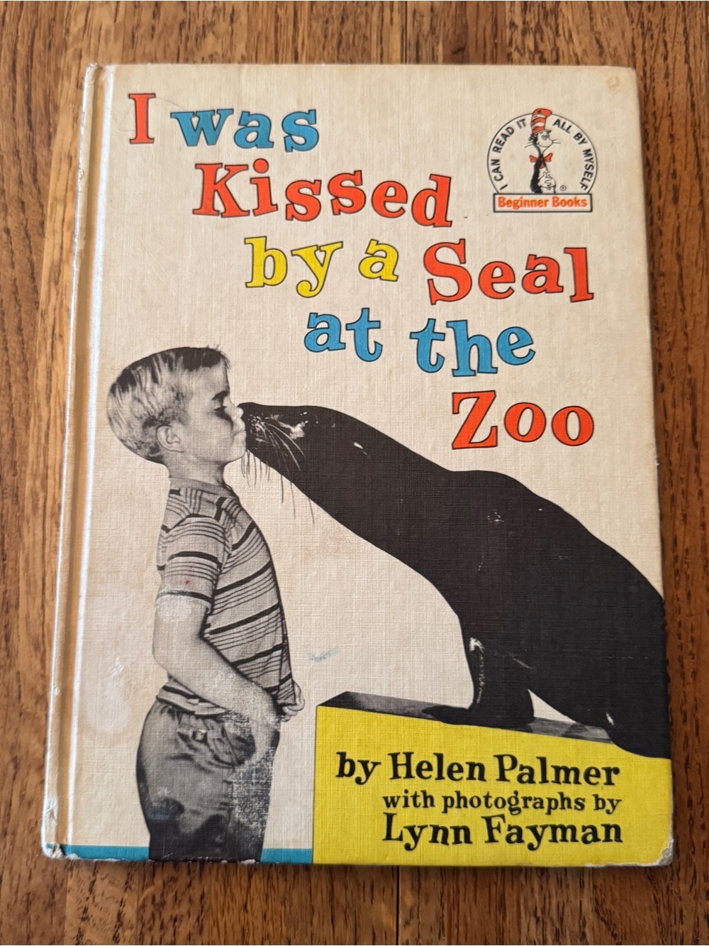 Vintage 1962 Dr. Seuss Beginner Book "I Was Kissed by a Seal at the Zoo"